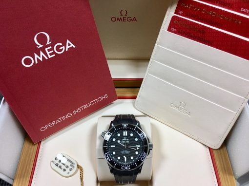 Omega Black Dial Men’s Watch 210.92.44.20.01.001 21092442001001 43.5 mm