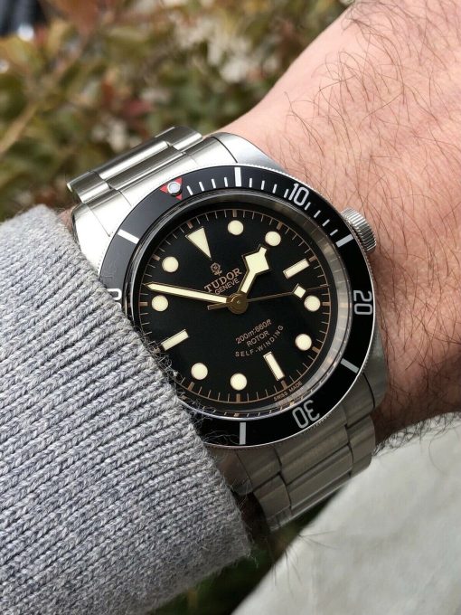 Tudor Heritage Black Bay Black ETA ‘Small Rose Smiley’ 79220N 41mm