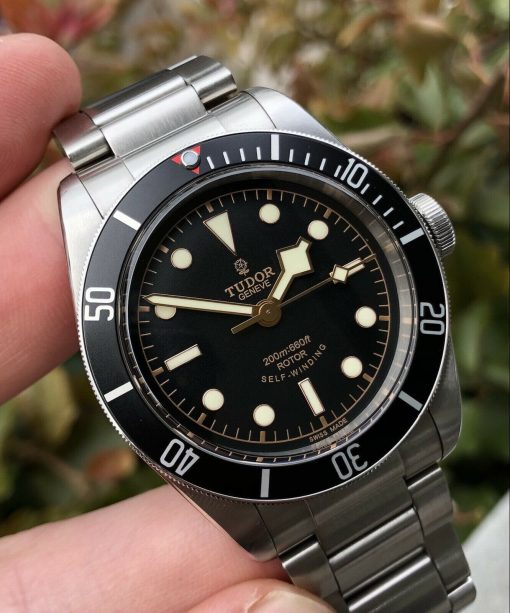 Tudor Heritage Black Bay Black ETA ‘Small Rose Smiley’ 79220N 41mm