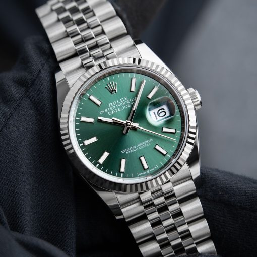 Rolex Datejust Green Dial 126234 36mm Men’s Watch