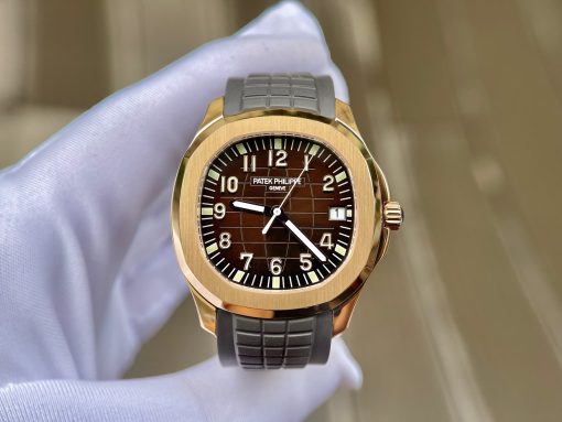 Patek Philippe Aquanaut 5167R Brown Dial Strap Men’s Watch 41mm