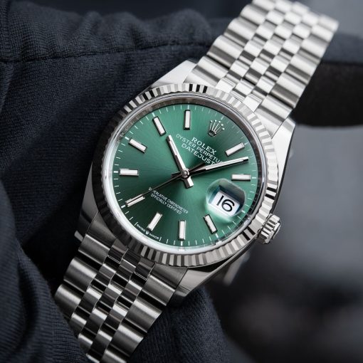 Rolex Datejust Green Dial 126234 36mm Men’s Watch