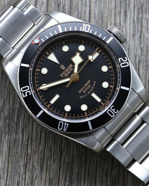 Tudor Heritage Black Bay Black ETA ‘Small Rose Smiley’ 79220N 41mm