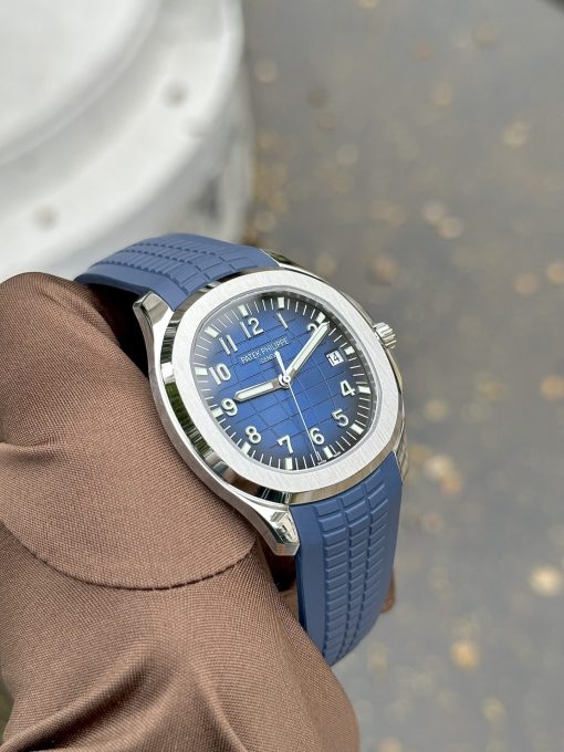 Patek Philippe Aquanaut 5168G – 20th Anniversary – Blue Dial Strap Men’s Watch 42.2mm