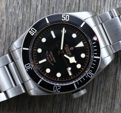 Tudor Heritage Black Bay Black ETA ‘Small Rose Smiley’ 79220N 41mm