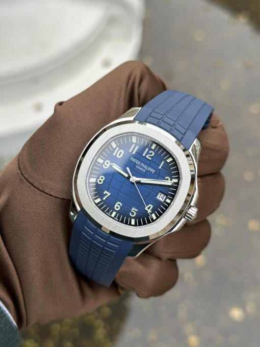 Patek Philippe Aquanaut 5168G – 20th Anniversary – Blue Dial Strap Men’s Watch 42.2mm