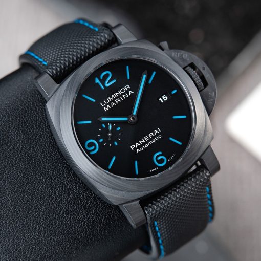 Panerai Luminor Marina Black Blue Dial 44mm Men’s Watch PAM01661