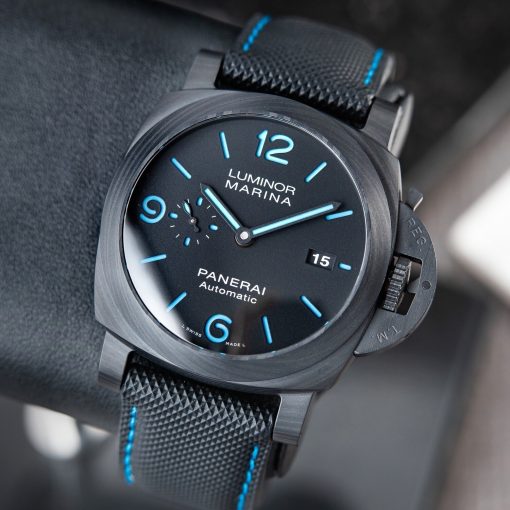 Panerai Luminor Marina Black Blue Dial 44mm Men’s Watch PAM01661