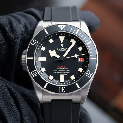 Tudor Pelagos LHD Steel Bracelet Black Dial Diver M25610TNL-0001 42mm