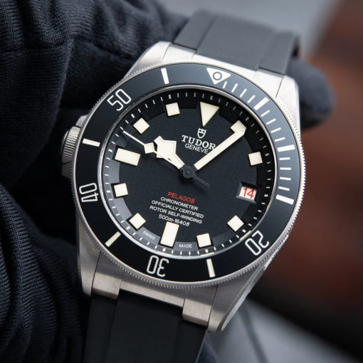 Tudor Pelagos LHD Steel Bracelet Black Dial Diver M25610TNL-0001 42mm