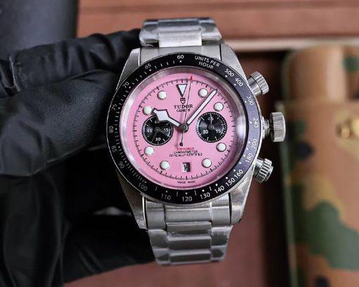 Tudor Black Bay Chrono 2024 Black Bay Chrono Pink Dial Stainless Steel 79360N