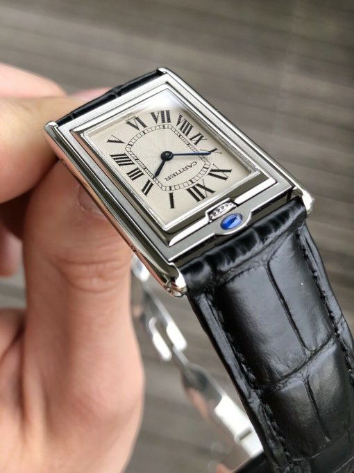 Cartier Tank Basculante 2390 Mecanique Black Watch