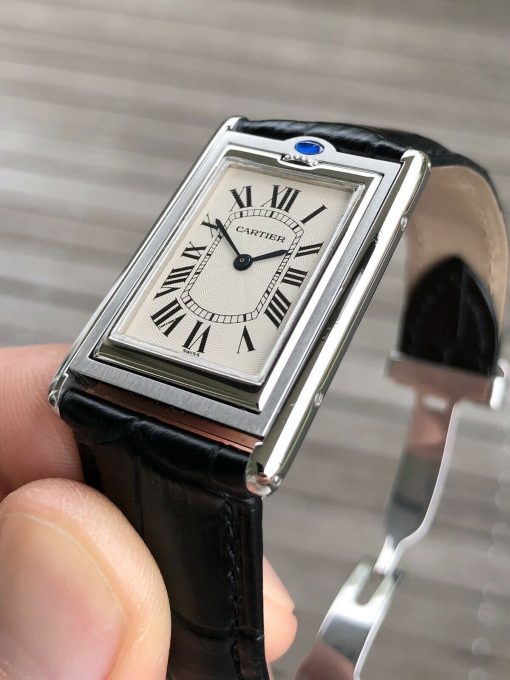 Cartier Tank Basculante 2390 Mecanique Black Watch