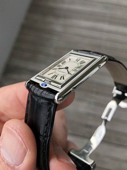 Cartier Tank Basculante 2390 Mecanique Black Watch