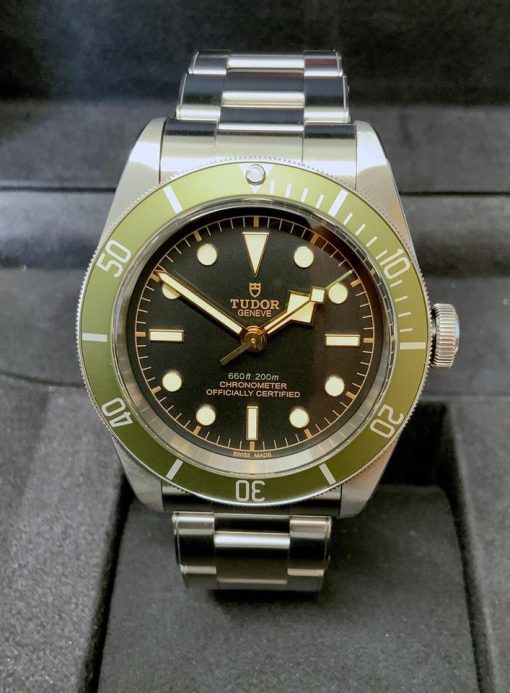 Tudor Heritage Black Bay 79230G Harrods Green