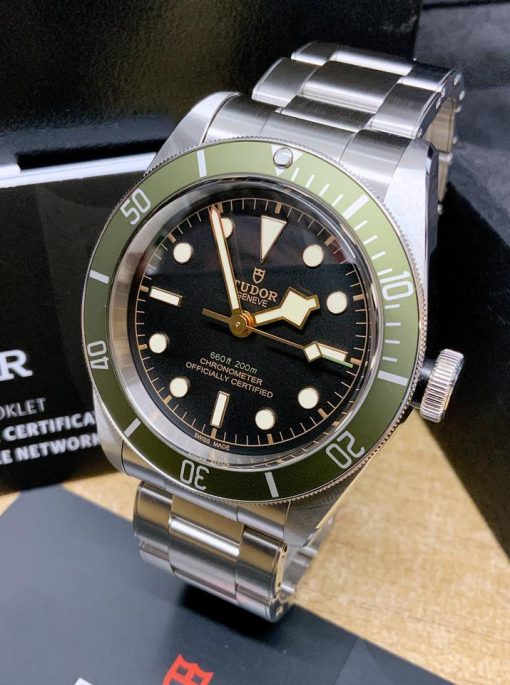 Tudor Heritage Black Bay 79230G Harrods Green