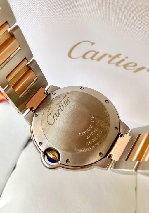 Cartier  Ballon Bleu De Cartier Silver Opaline Dial Men’s Watch Item No. W2BB0022