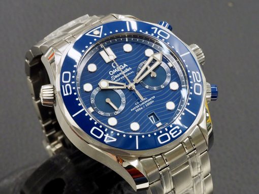 Omega Seamaster Diver Blue Dial Men’s Watch Item No. 210.30.44.51.03.001