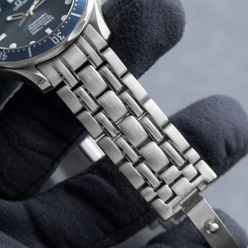 OMEGA Seamaster Date Blue Stainless Steel James Bond 2531.80