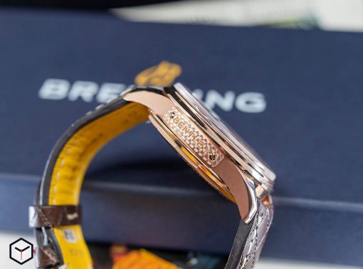 Breitling RB01181A1Q1X1 Premier B01 Chronograph 42 Bentley Centenary Limited Edition, 18k Red Gold Brown dial