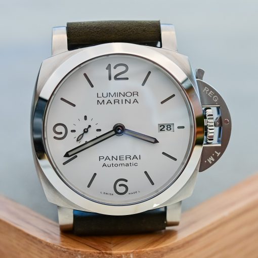 Panerai  Luminor Marina Automatic White Dial Men’s Watch Item No. PAM01314