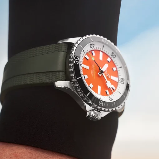 Breitling Superocean 42 Kelly Slater A173751A1O1S1 Orange Dial Men’s Watch