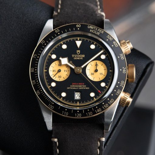 Tudor Black Bay Chrono Heritage Two Tone Steel Gold Chronograph 41mm