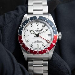 Tudor Black Bay GMT CLEAN 7/23 Opaline Pepsi Steel White Dial Automatic 41