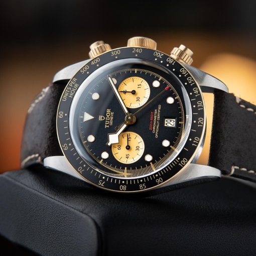 Tudor Black Bay Chrono Heritage Two Tone Steel Gold Chronograph 41mm