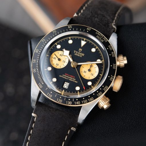 Tudor Black Bay Chrono Heritage Two Tone Steel Gold Chronograph 41mm