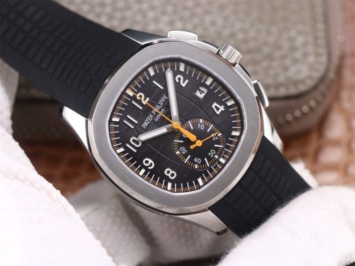 PATEK PHILIPPE Aquanaut Black Dial Automatic Men’s Chronograph Watch Item No. 5968A-001