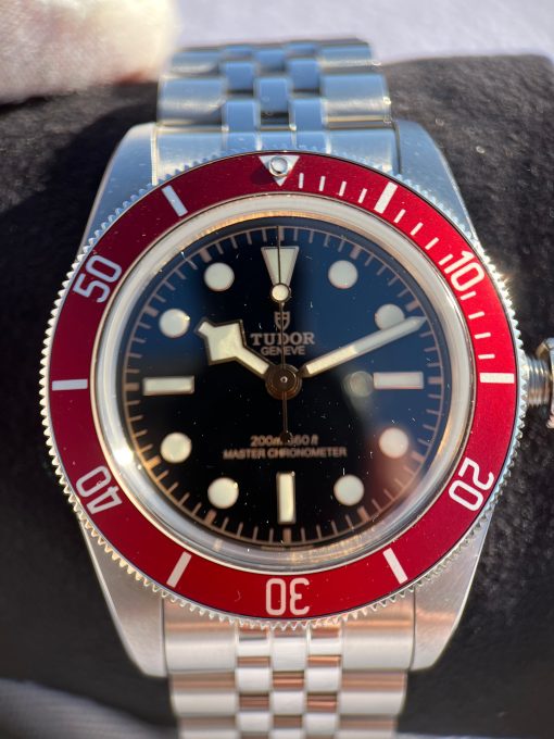 Tudor Black Bay 7941A1A0RU Red Bezel Jubilee Bracelet 41mm