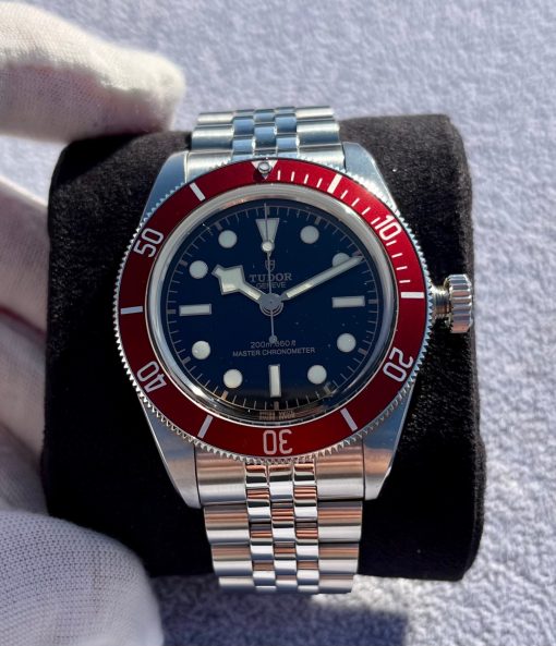 Tudor Black Bay 7941A1A0RU Red Bezel Jubilee Bracelet 41mm