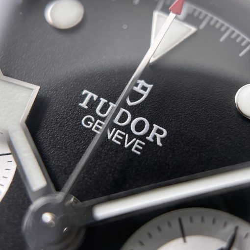 Tudor Black Bay Chrono Steel Bracelet Black Reverse Panda Dial 41mm