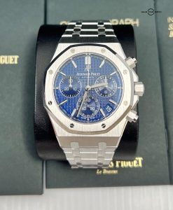 Audemars Piguet Royal Oak Chronograph Blue Dial ( Replica )