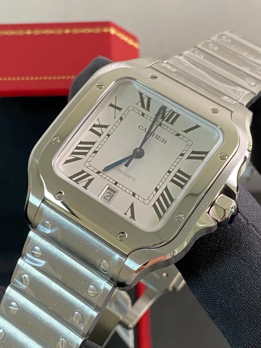 Cartier Santos de Cartier – 2024 – 39.8 mm Steel Case WSSA0018