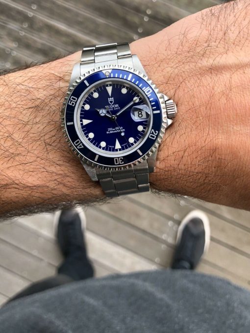 Tudor Submariner 79190 Stainless Steel Box and Papers 40mm Blue Dial Men’s Watch