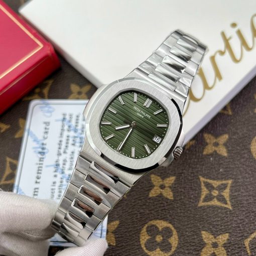 Patek Philippe Nautilus 5711/1A-014 Olive Green Dial 40mm Case Size Stainless Steel Men’s Watch