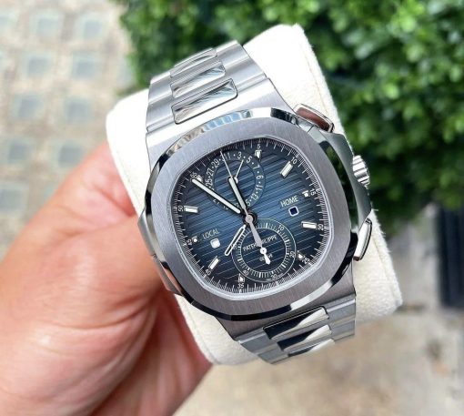 Patek Philippe Nautilus 5990/1A Blue Dial 40.5mm Case Size Stainless Steel Men’s Watch