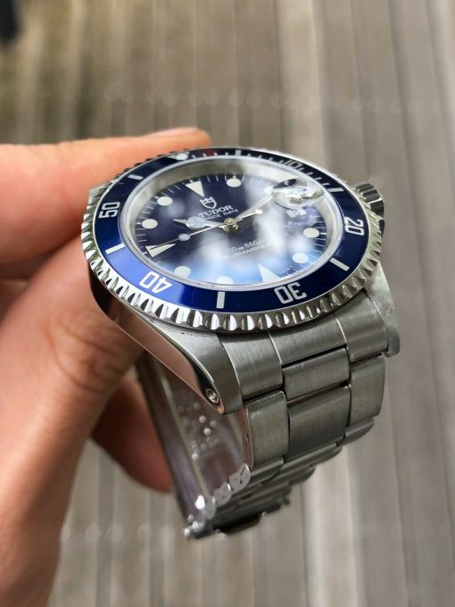 Tudor Submariner 79190 Stainless Steel Box and Papers 40mm Blue Dial Men’s Watch