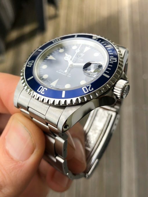 Tudor Submariner 79190 Stainless Steel Box and Papers 40mm Blue Dial Men’s Watch