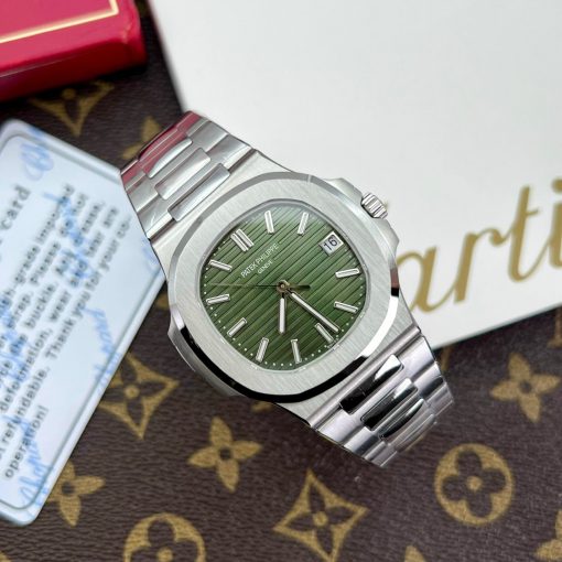 Patek Philippe Nautilus 5711/1A-014 Olive Green Dial 40mm Case Size Stainless Steel Men’s Watch