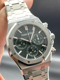 Audemars Piguet Royal Oak 41mm Green Dial 26240ST.OO.1320ST.08 Steel Men’s Watch