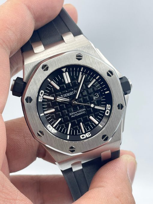 Audemars Piguet Royal Oak Offshore 15703ST 42mm Black Dial 15703ST.OO.A002CA.01 Steel Men’s Watch