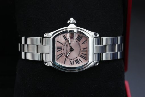 Cartier Roadster W62017V3 36.5mm Pink Stainless Steel Ladies Watch