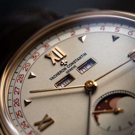 Vacheron Constantin Historiques 1948 Triple Calendar Red Limited Edition Rose Silver Champagne Dial