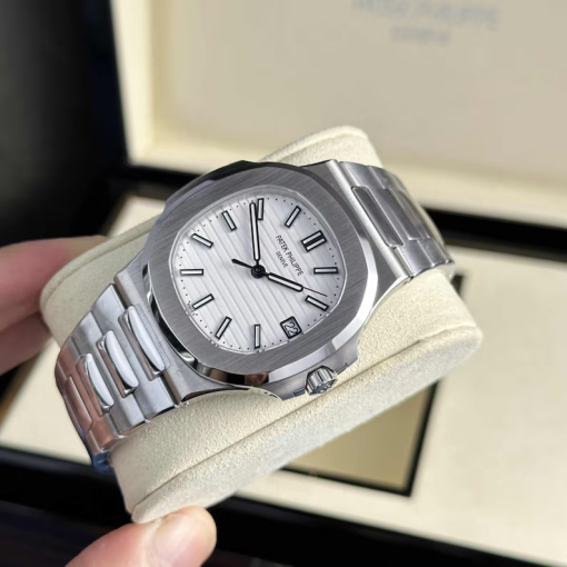 Patek Philippe Nautilus 5711/1A-011 White Face Steel Strap 40mm Case Size Stainless Steel Men’s Watch