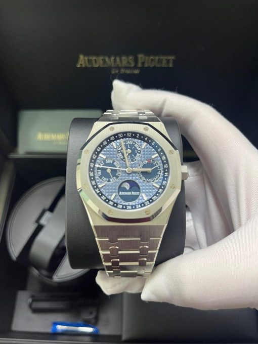 Audemars Piguet Royal Oak Perpetual Calendar Blue Dial Steel 41mm 26574ST.OO.1220ST.03