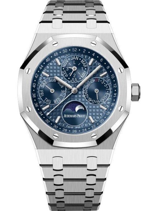 Audemars Piguet Royal Oak Perpetual Calendar Blue Dial Steel 41mm 26574ST.OO.1220ST.03