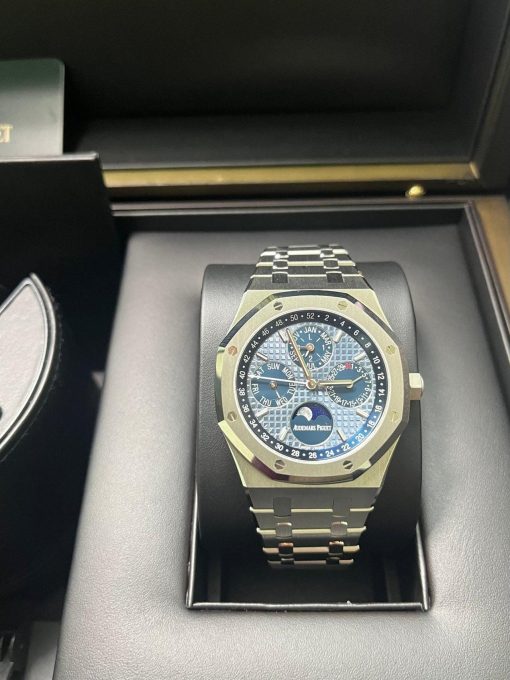 Audemars Piguet Royal Oak Perpetual Calendar Blue Dial Steel 41mm 26574ST.OO.1220ST.03